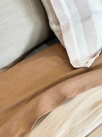 Weave Home Bed Linen Weave Home Ravello Quilt Cover - Shell (Various Sizes) (7687997653241)