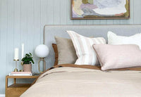 Weave Home Bed Linen Weave Home Ravello Quilt Cover - Shell (Various Sizes) (7687997653241)