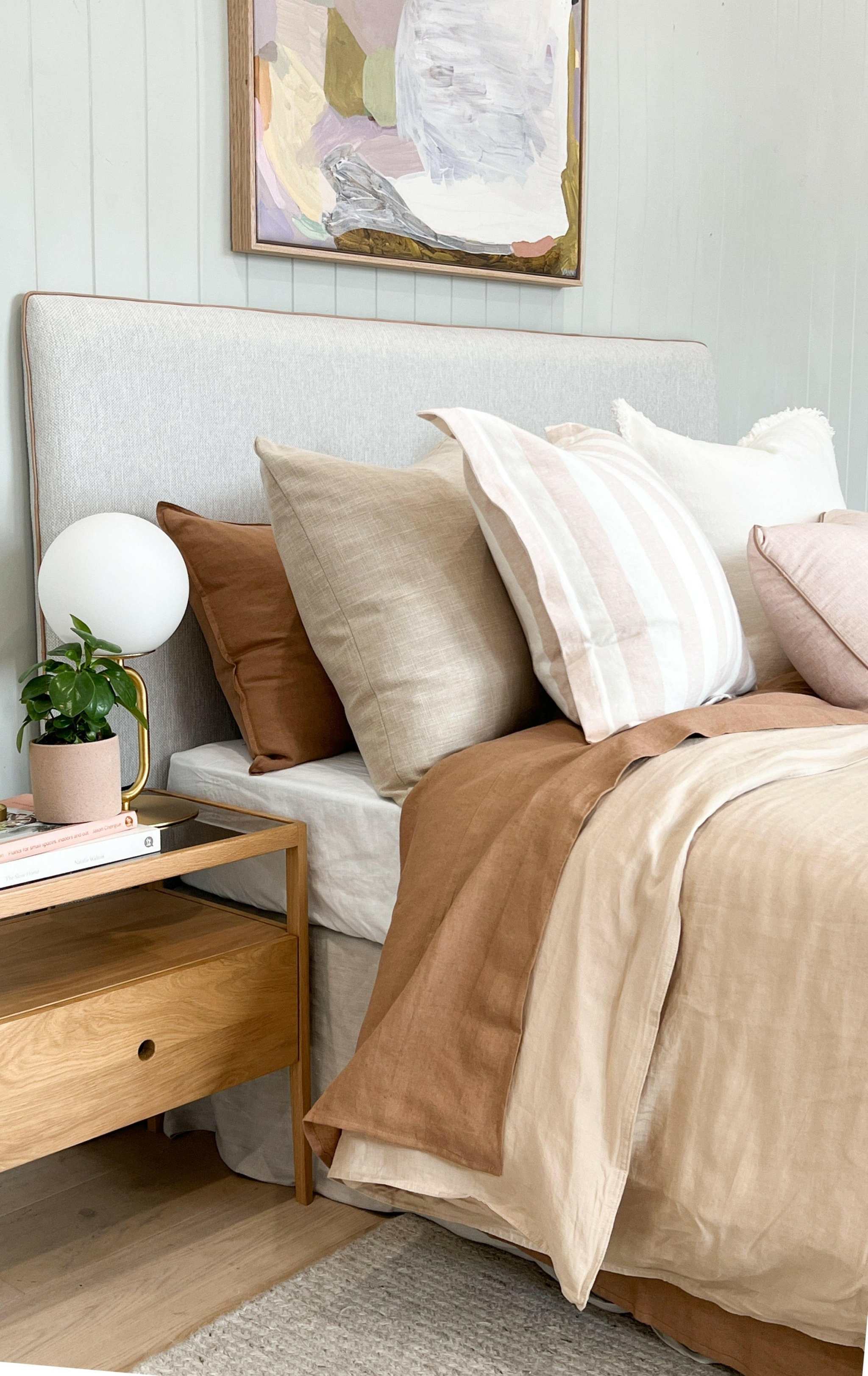 Weave Home Bed Linen Weave Home Ravello Quilt Cover - Shell (Various Sizes) (7687997653241)