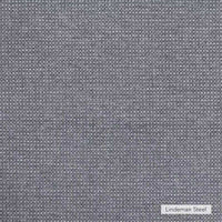 Close-up of Lindeman Steel fabric texture for norsu Design your Own Ottoman upholstery option.