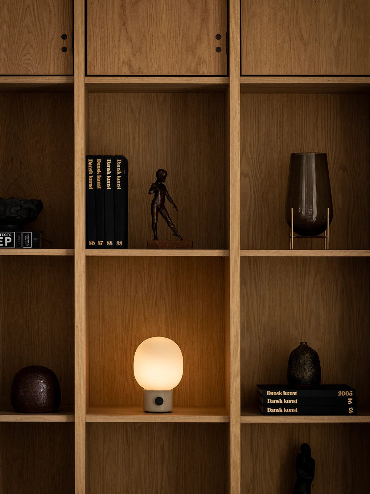 Menu Lamps Menu JWDA Portable Table Lamp, Alabaster White