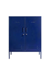 Blue Mustard Made Locker The Midi Navy with double doors and ventilation slots