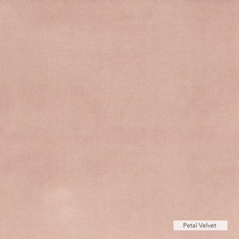 Petal velvet fabric swatch for norsu Design your Own Ottoman upholstery option