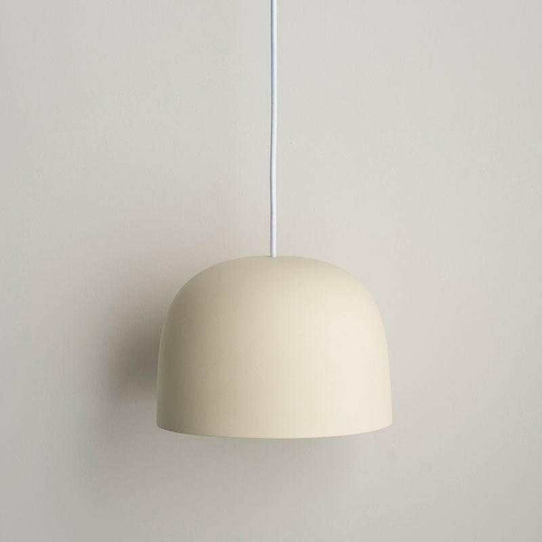 Robert Gordon Bell pendant light, bone | Norsu Interiors