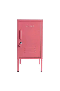 Pink Mustard Made Locker The Shorty Berry with lock and air vents on legs