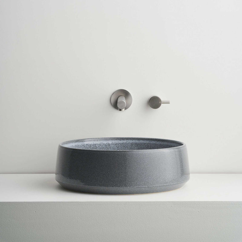 Robert Gordon Interiors Basins Robert Gordon Kiln 360 Round Hand Basin - Storm (7517843325177)