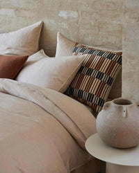 Weave Home Bed Linen Weave Home Ravello Quilt Cover - Shell (Various Sizes) (7687997653241)