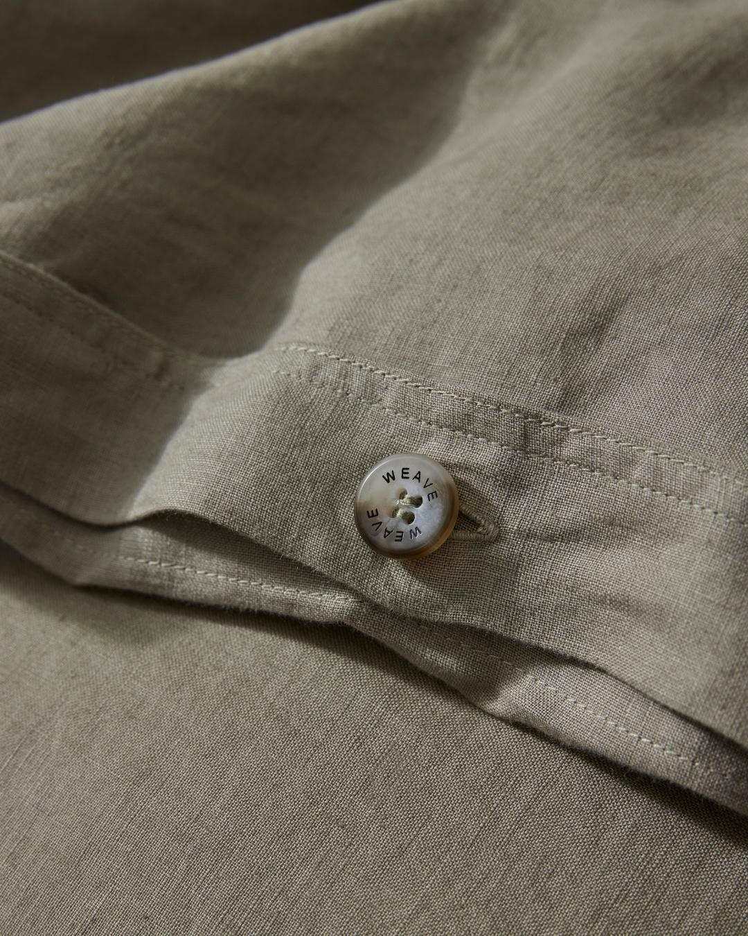 Weave Home Bed Linen Weave Home Ravello Quilt Cover - Caper (Various Sizes) (7687926710521)