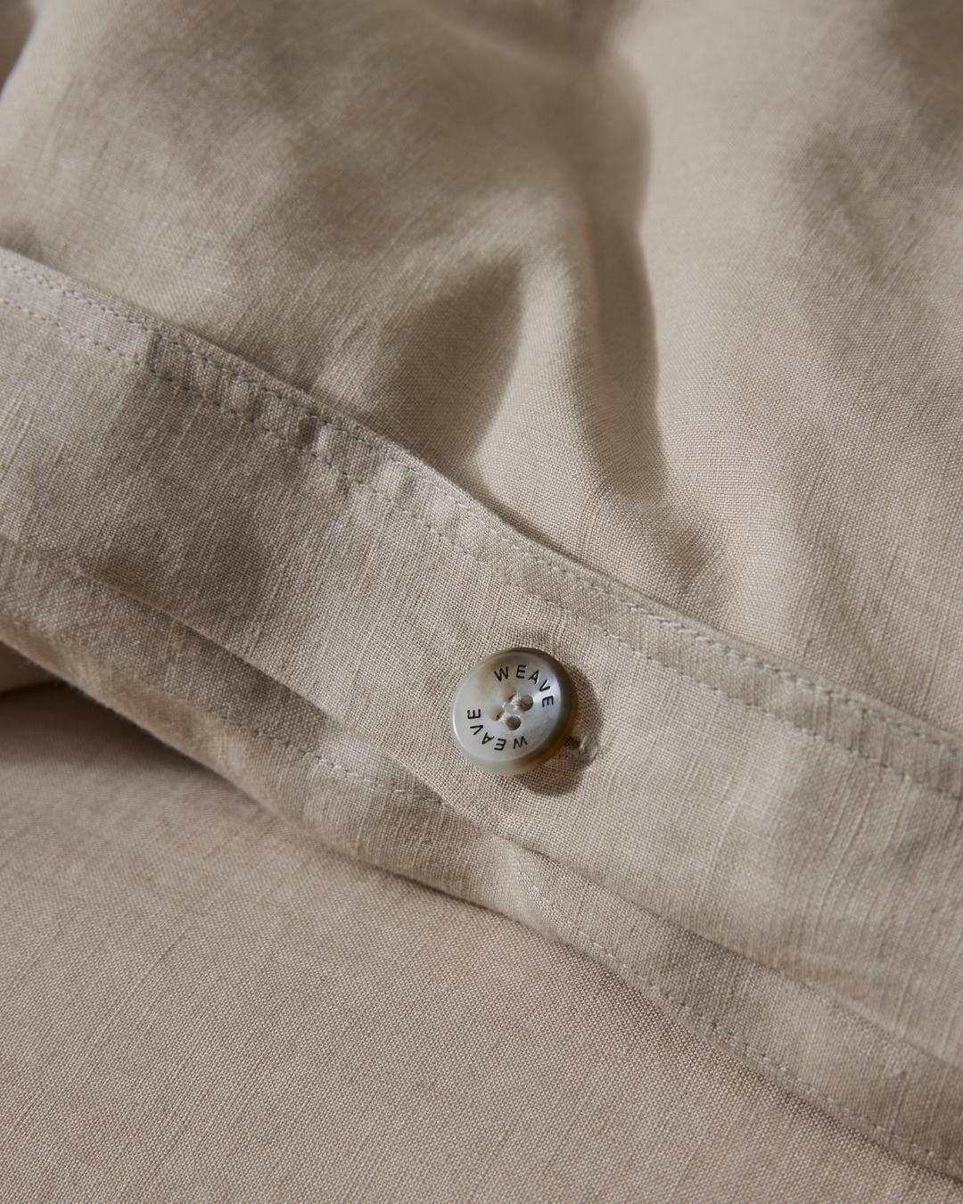 Weave Home Bed Linen Weave Home Ravello Quilt Cover - Shell (Various Sizes) (7687997653241)