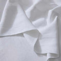 Weave Home Ravello Flat Sheet - White (Various Sizes)