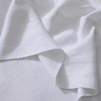 Weave Home Bed Linen Weave Home Ravello Flat Sheet - White (Various Sizes) (7688073707769)