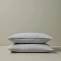 Weave Home Ravello Pillowcase Pair - Silver (Various Sizes)