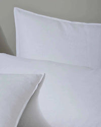 Weave Home Bed Linen Weave Home Ravello Euro Pillowcase Pair - White (7688153432313)