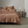 Weave Home Ravello Quilt Cover - Biscuit (Various Sizes)