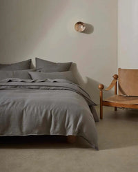 Weave Home Bed Linen Weave Home Ravello Pillowcase Pair - Charcoal (Various Sizes) (7688128561401)