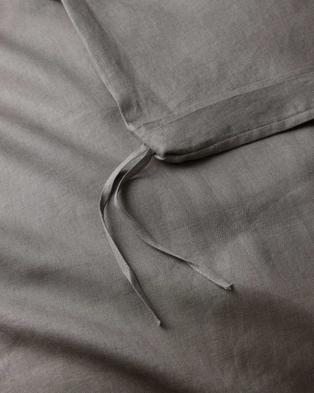 Weave Home Bed Linen Weave Home Ravello Quilt Cover - Charcoal (Various Sizes) (7687989526777)