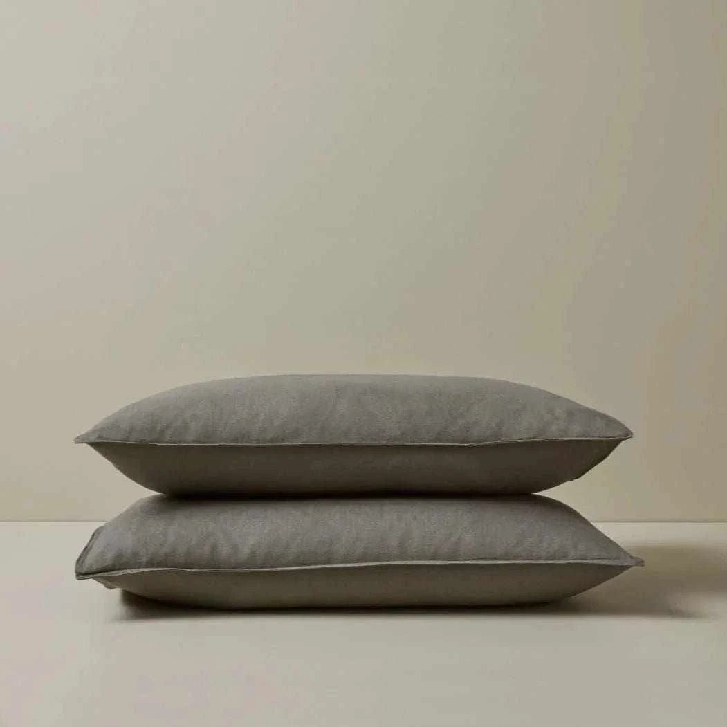 Weave Home Bed Linen Weave Home Ravello Pillowcase Pair - Charcoal (Various Sizes) (7688128561401)