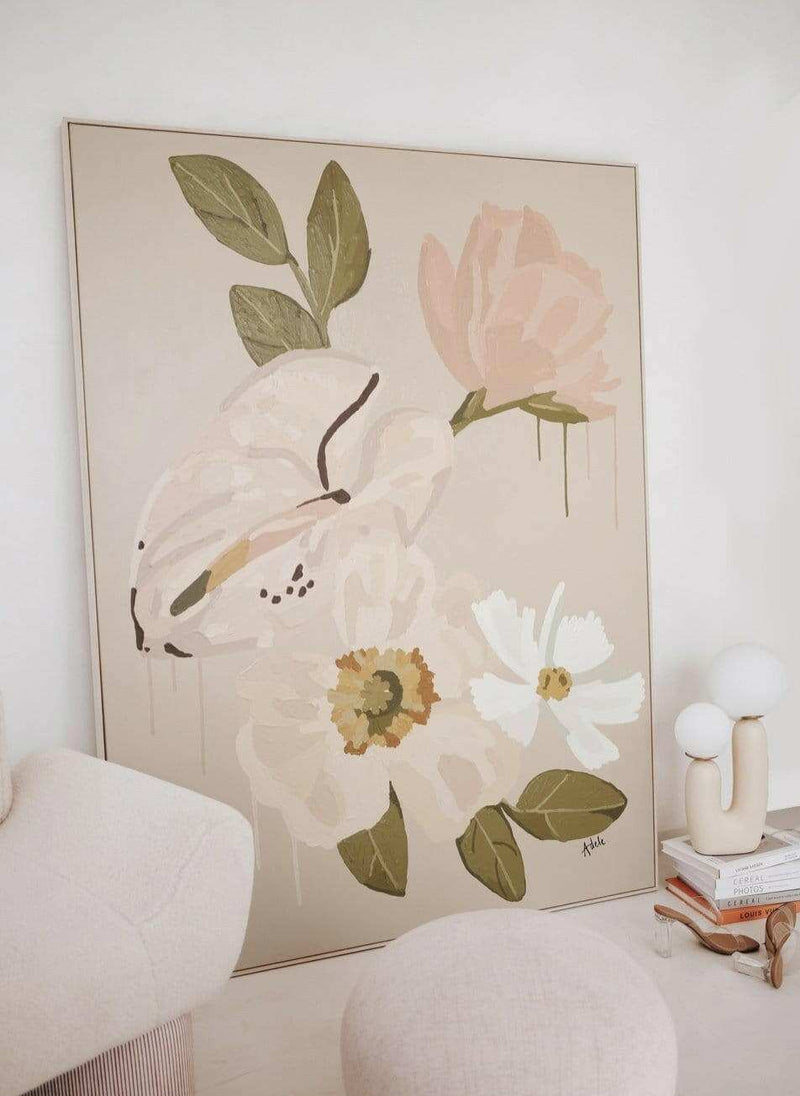 Adele Naidoo Prints Adele Naidoo Limited Edition Fine Art Canvas Print - Blushing (6295114580156)