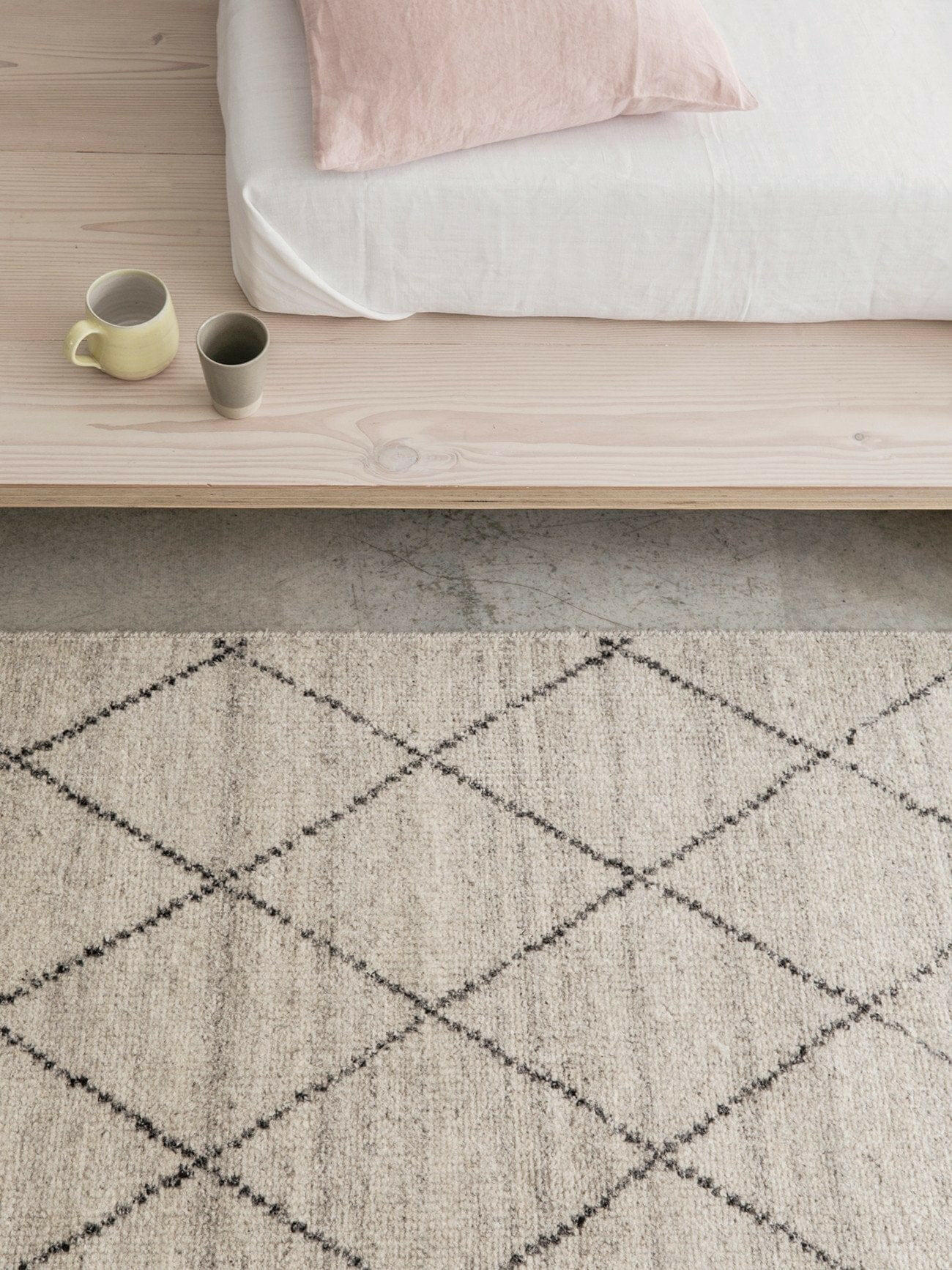 Armadillo&Co Rugs Armadillo Atlas Berber Knot Rug - Limestone (6969169027)