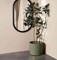 Middle of Nowhere Pots Benny Planter Olive
