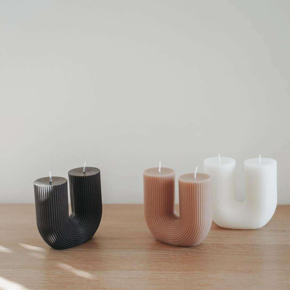 Black Blaze Candles Black Blaze Curl Curl Candle - Blush (6982659965116)