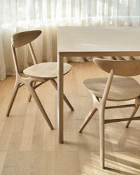 Ethnicraft Dining Chairs Ethnicraft Oak Eye Dining Chair (7547410350329)