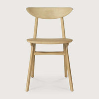 Ethnicraft Dining Chairs Ethnicraft Oak Eye Dining Chair (7547410350329)