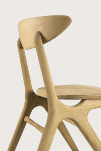 Ethnicraft Dining Chairs Ethnicraft Oak Eye Dining Chair (7547410350329)