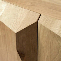 Ethnicraft Side Board Ethnicraft Oak Stairs Sideboard - 3 Doors (6789984256188)