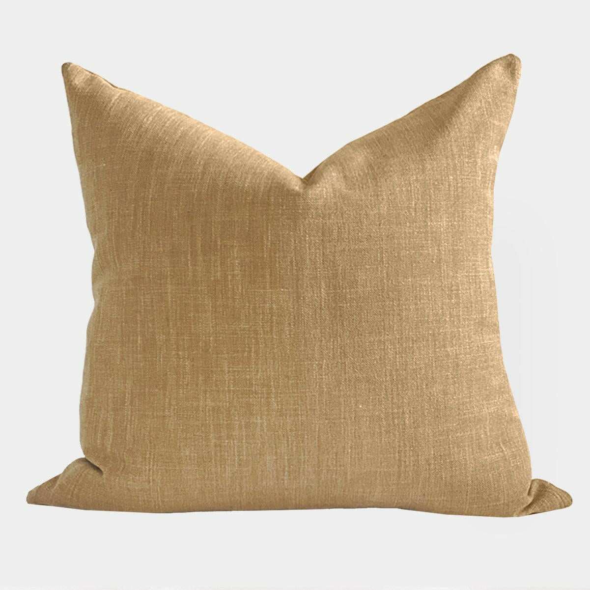 Norsu Studio washable honeycomb cushion in warm beige with machine washable fabric and silver zipper