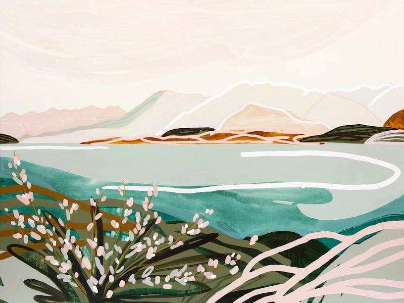 Jen Sievers Prints Jen Sievers Limited Edition Fine Art Canvas Print - The Water's Lovely (7567498248441)