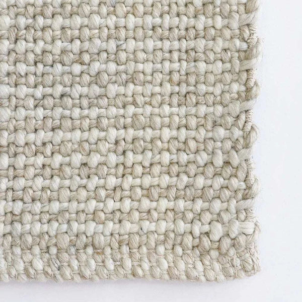 Baya Kansas Floor Rug in Oat/Natural | Norsu Interiors