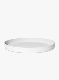 L&M Home Tray L&M Home Mona Round Tray - Chalk (6661688164540)