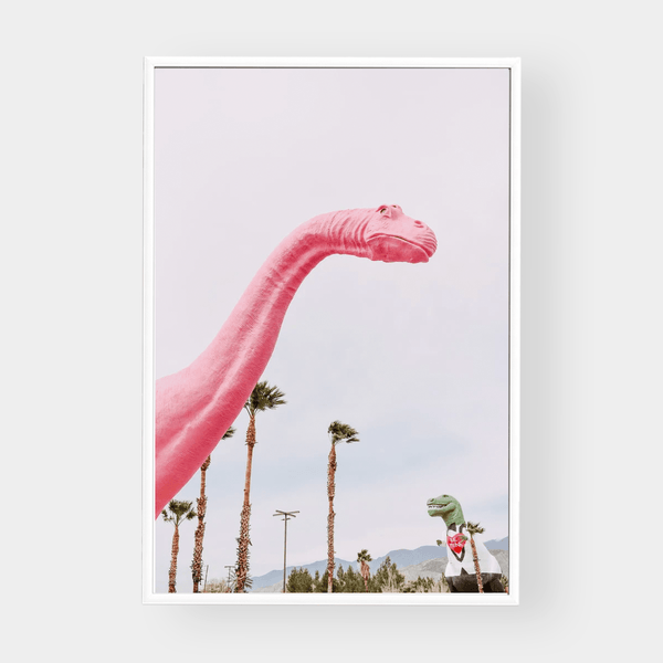 Love n' Dinos, Portrait — wall art print | Norsu Interiors