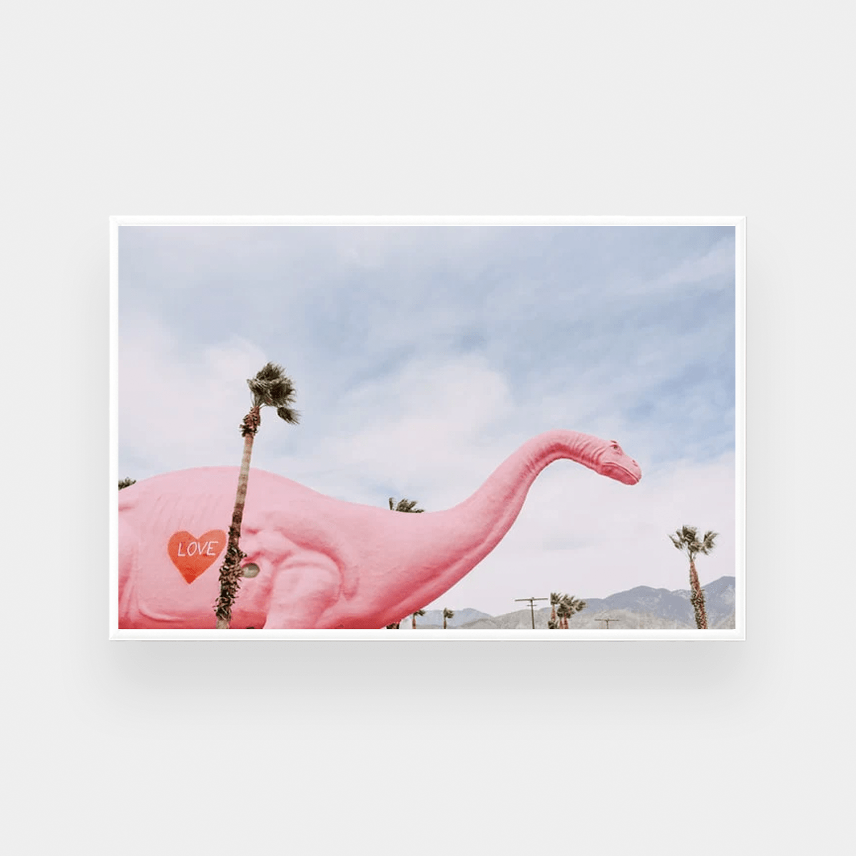 norsu interiors Prints Love n' Dinos Landscape Print - Various sizes (7688307441913)