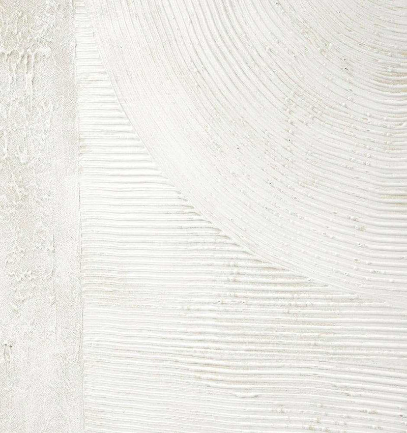 Middle of Nowhere Posters, Prints, & Visual Artwork Middle of Nowhere - Abstract Texture White 1 Framed Painting (7574000566521)