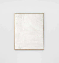 Middle of Nowhere Posters, Prints, & Visual Artwork Middle of Nowhere - Abstract Texture White 1 Framed Painting (7574000566521)