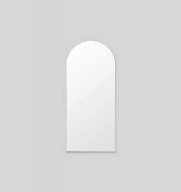 Middle of Nowhere Bjorn Arch Floor Mirror, Dove | Norsu Interiors