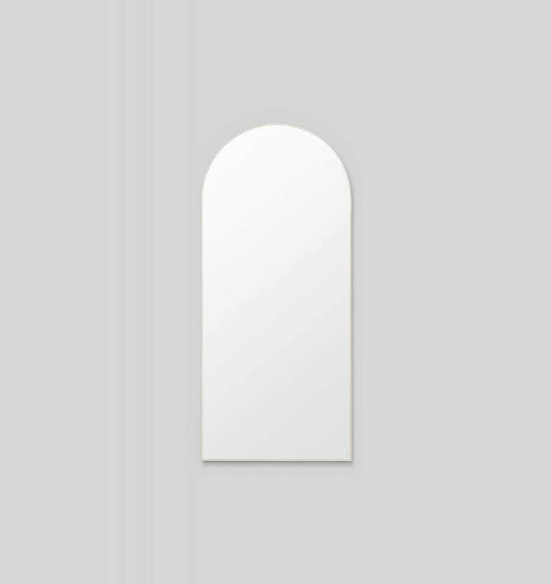 Middle of Nowhere Mirrors Dove Middle of Nowhere Bjorn Arch Floor Mirror - Dove