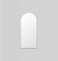 Middle of Nowhere Bjorn Arch Floor Mirror - Powder