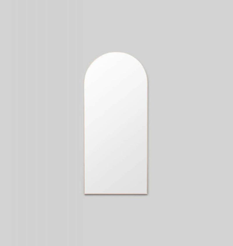 Middle of Nowhere Mirrors Powder Middle of Nowhere Bjorn Arch Floor Mirror - Powder