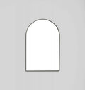 Middle of Nowhere Bjorn Arch Mirror - 55cm x 85cm, Black