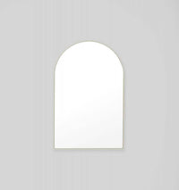 Middle of Nowhere Mirrors Middle of Nowhere Bjorn Arch Mirror - 55cm x 85cm, Dove
