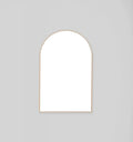 Middle of Nowhere Bjorn Arch Mirror - 55cm x 85cm, Powder