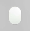 Middle of Nowhere Bjorn Oval Mirror - Bright White