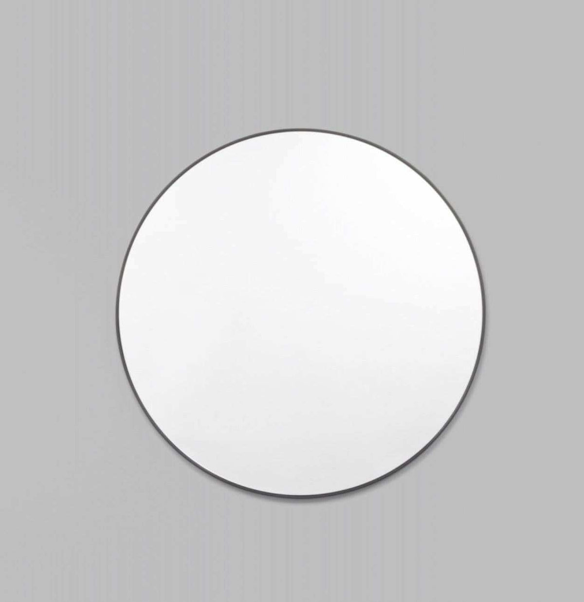 Middle of Nowhere Mirrors Middle of Nowhere Bjorn Round Mirror - Black, Various Sizes