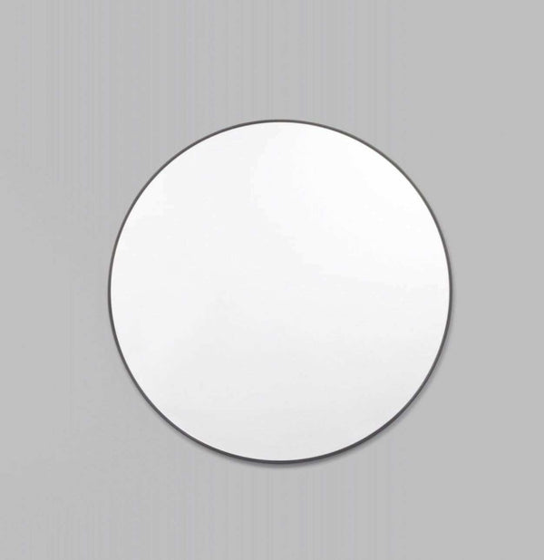 Middle of Nowhere Bjorn Round Mirror, Black | Norsu Interiors
