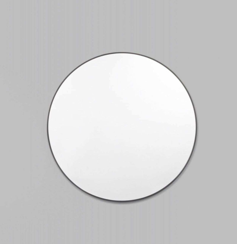 Middle of Nowhere Mirrors Middle of Nowhere Bjorn Round Mirror - Black, Various Sizes