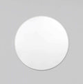 Middle of Nowhere Bjorn Round Mirror - Bright White, Various Sizes