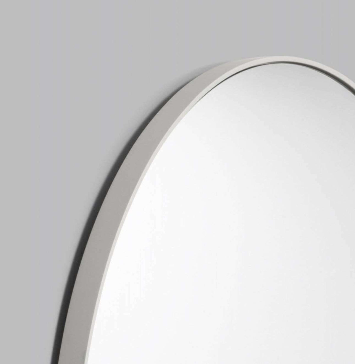 Middle of Nowhere Mirrors Middle of Nowhere Bjorn Round Mirror - Dove, Various Sizes (6574438351036)